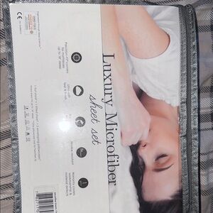 Luxury Microfiber Sheet Set - Elegant Gray